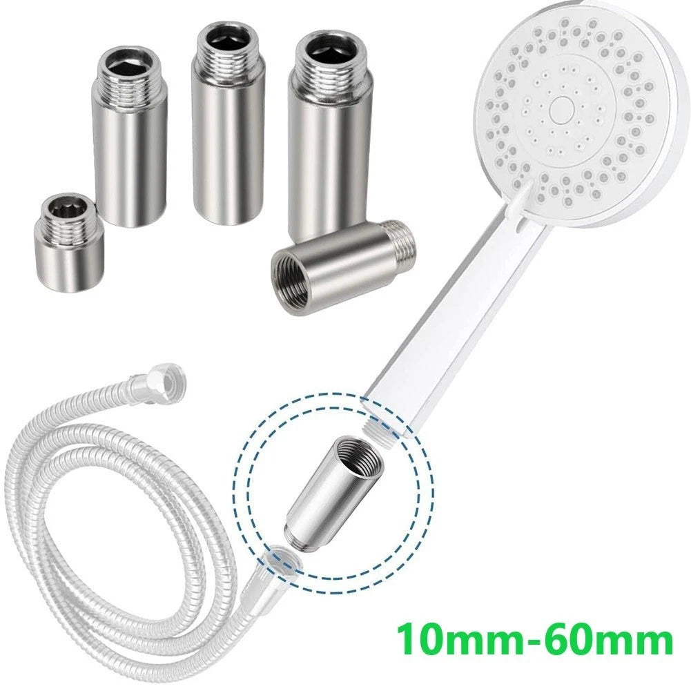 Extend Your Shower Reach With A Stainless Steel Shower Head Extension