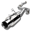 Fit 92-00 Civic 2dr/4dr Em/ej/eg 4" Rolled Muffler | Built Supply Co