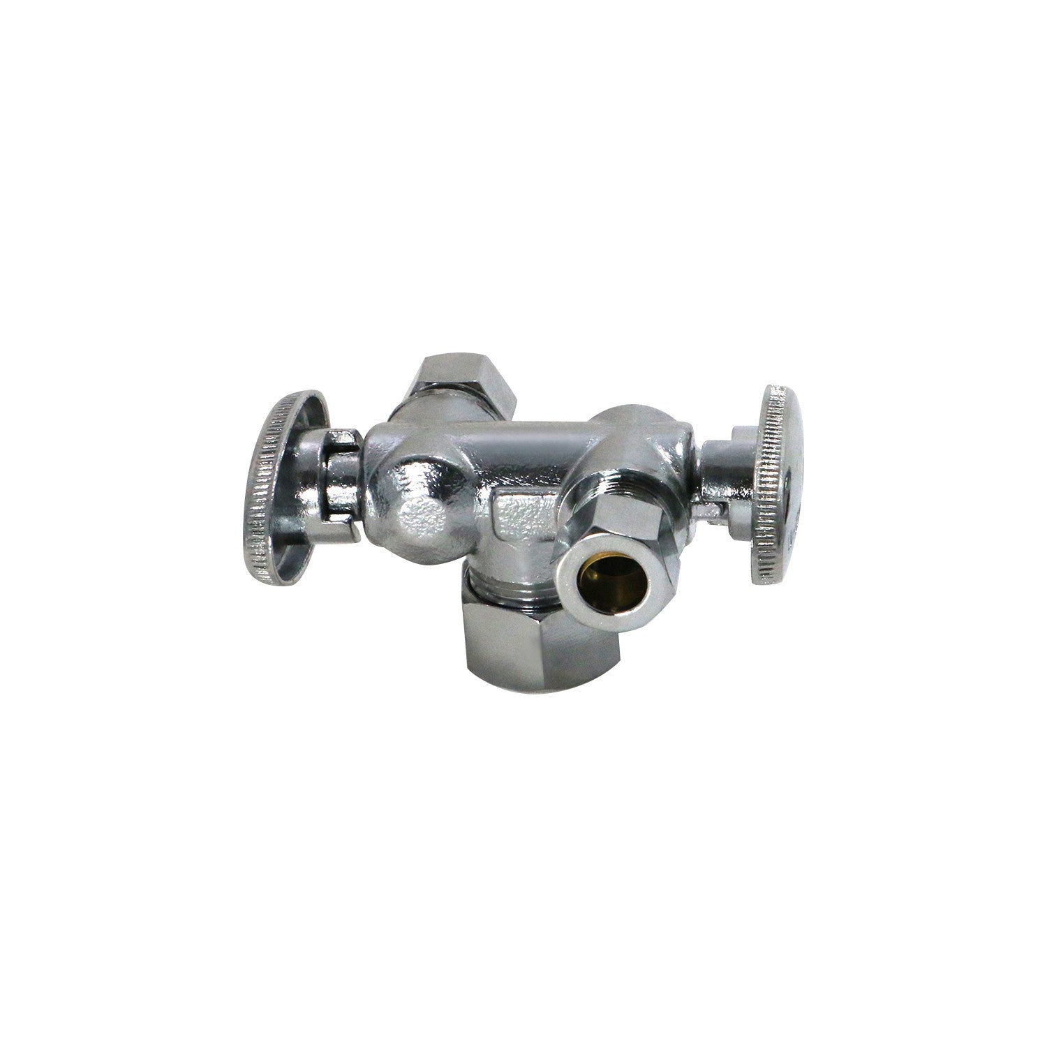 XFITTING 3/8" x 3/8" OD Compression Dual Angle Valve