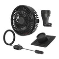 Car Rotation Fan 24V 12V For Large Commercial Truck Cab Efficient