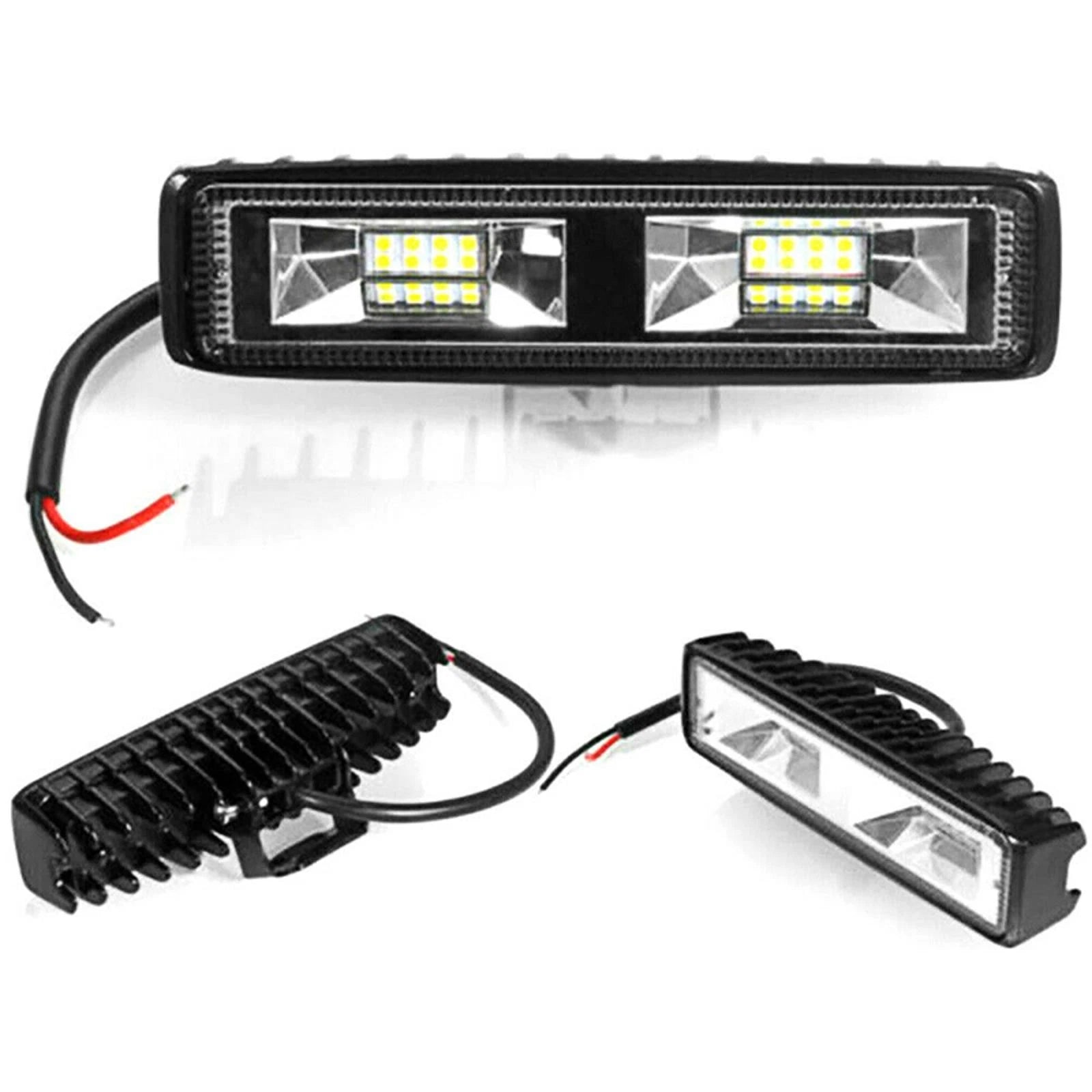 Waterproof Led Flood Work Light Bar For Suv Off Road Car Roof Driving