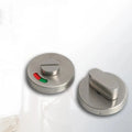 Stainless Steel Bathroom Lock Handle Knob With Color Indicator For