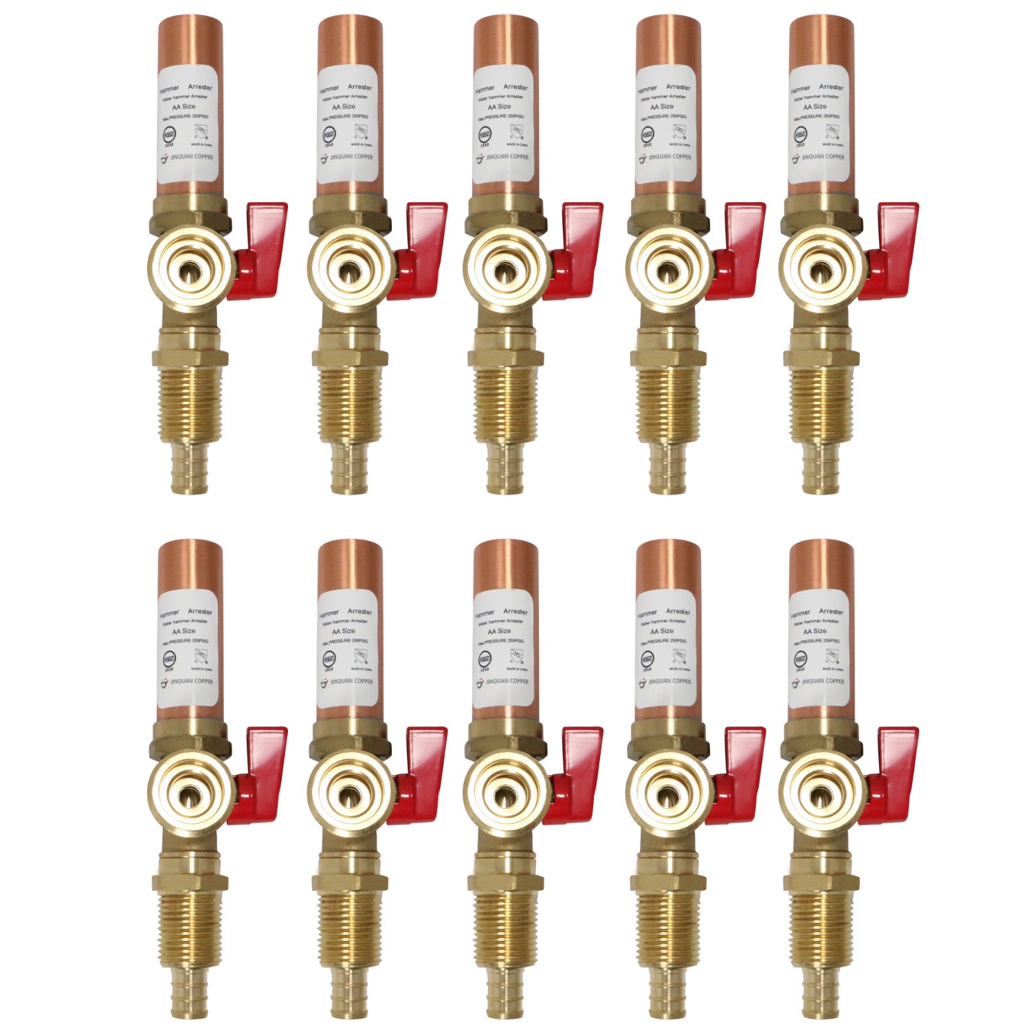 3/8" PEX-B Plug 100 Pack