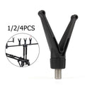 1/2/4* Carp Fishing Rod Rest Head Rod Holder Bracket Head V-shape