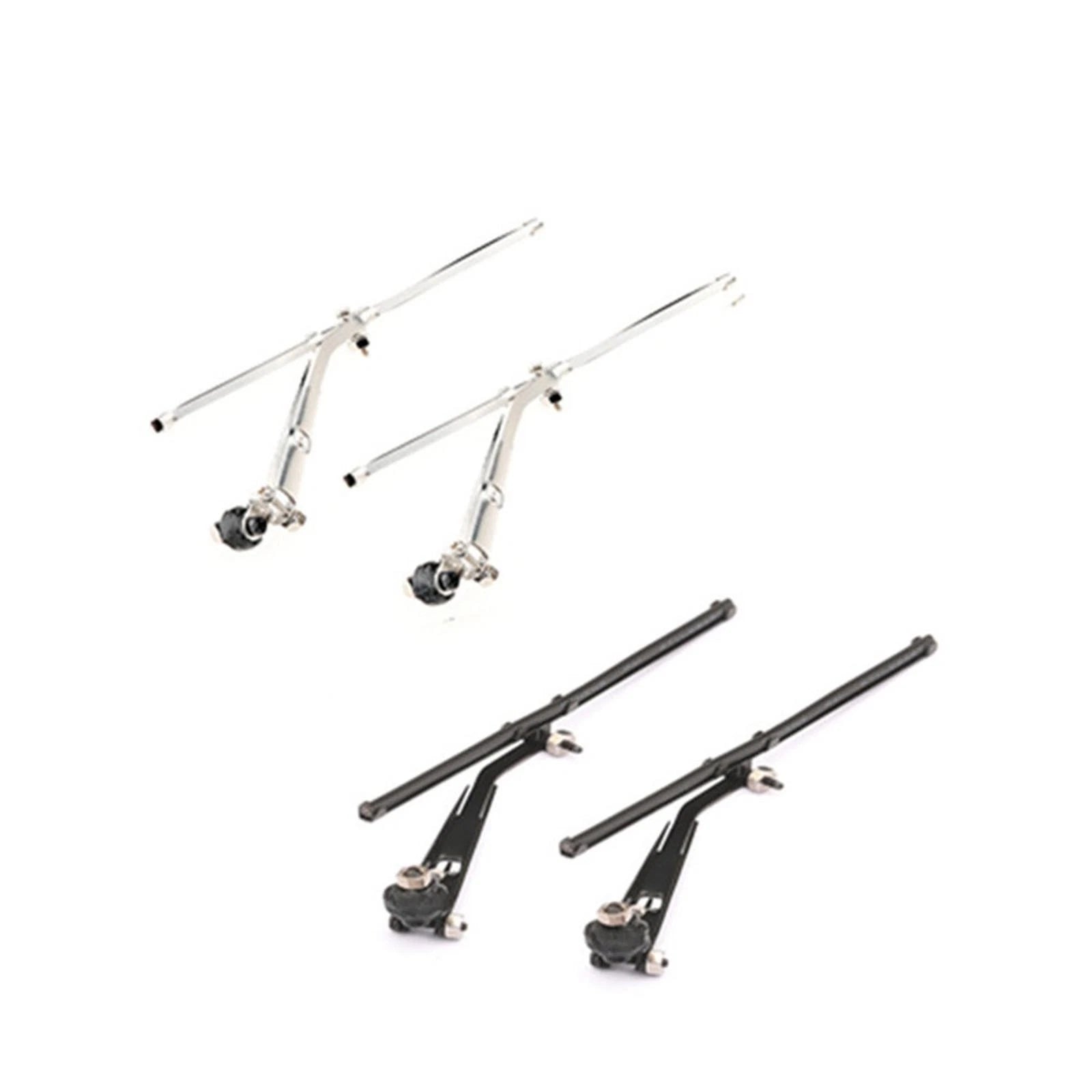 Stainless Steel Movable Wiper Kit For Traxxas Trx4 Bronco 1/10 Rc