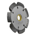 V-shaped Segment 4 Inch Crack Chaser Diamond Blade Arbor 7/8 Inch-5/8