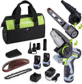 Workpro Cordless Detail Belt Sander Mini Chain Saw 3-in-1 Power Tool