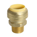 XFITTING 1" Push Fit x 3/4" Male NPT Adapter
