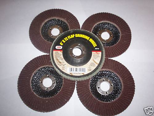Illinois 4" Sanding Flap Discs - 5 Pack