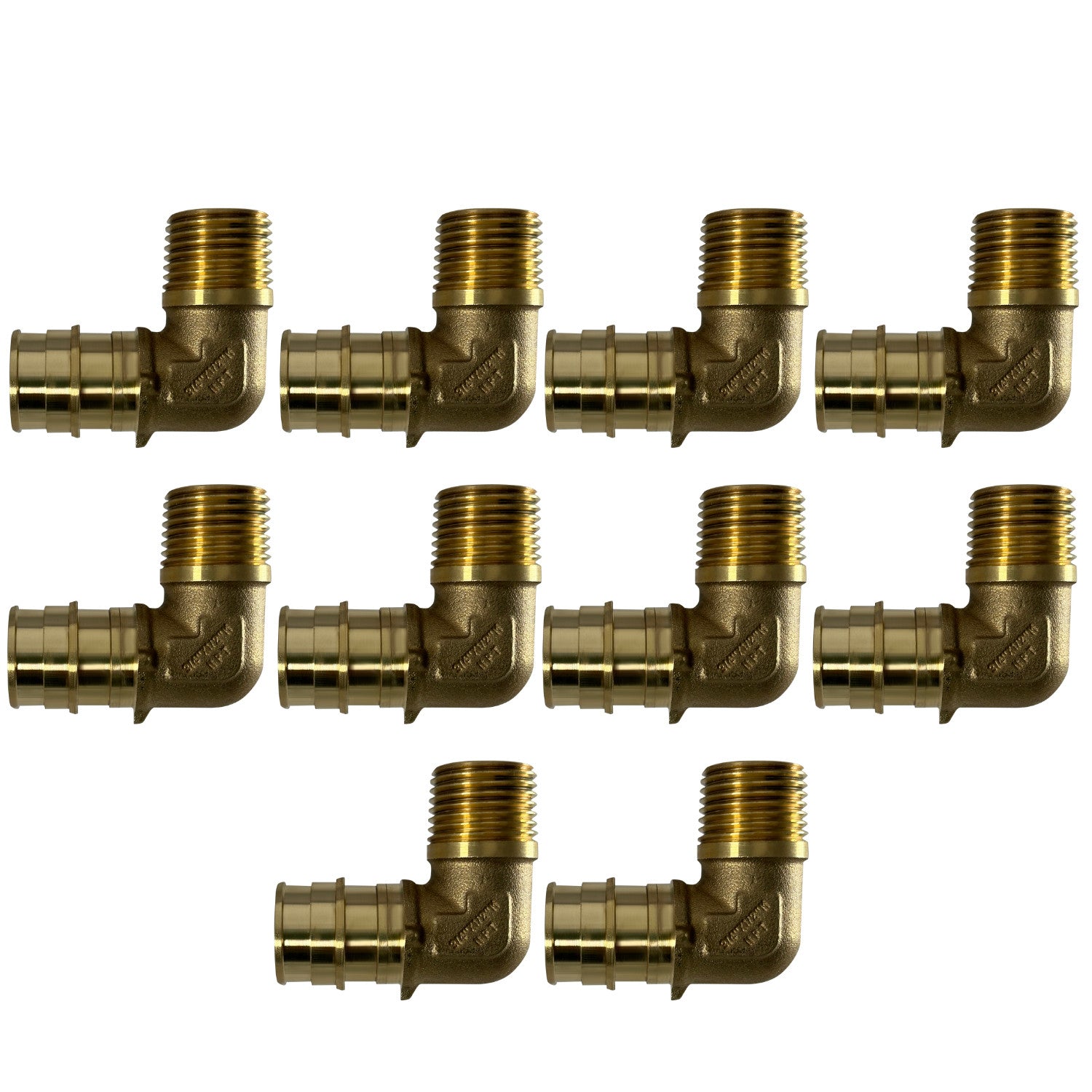 XFITTING 1" Push Fit x 1" Female NPT Adapter 5 Pack