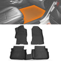 Carpet Floor Mats for Subaru Crosstrek/Impr<wbr/>eza 2017-2023 TPE Black All-Weather