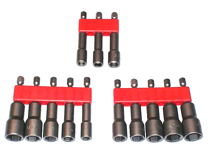 13pc Neiko Magnetic Nut Setter Hex Shank Set