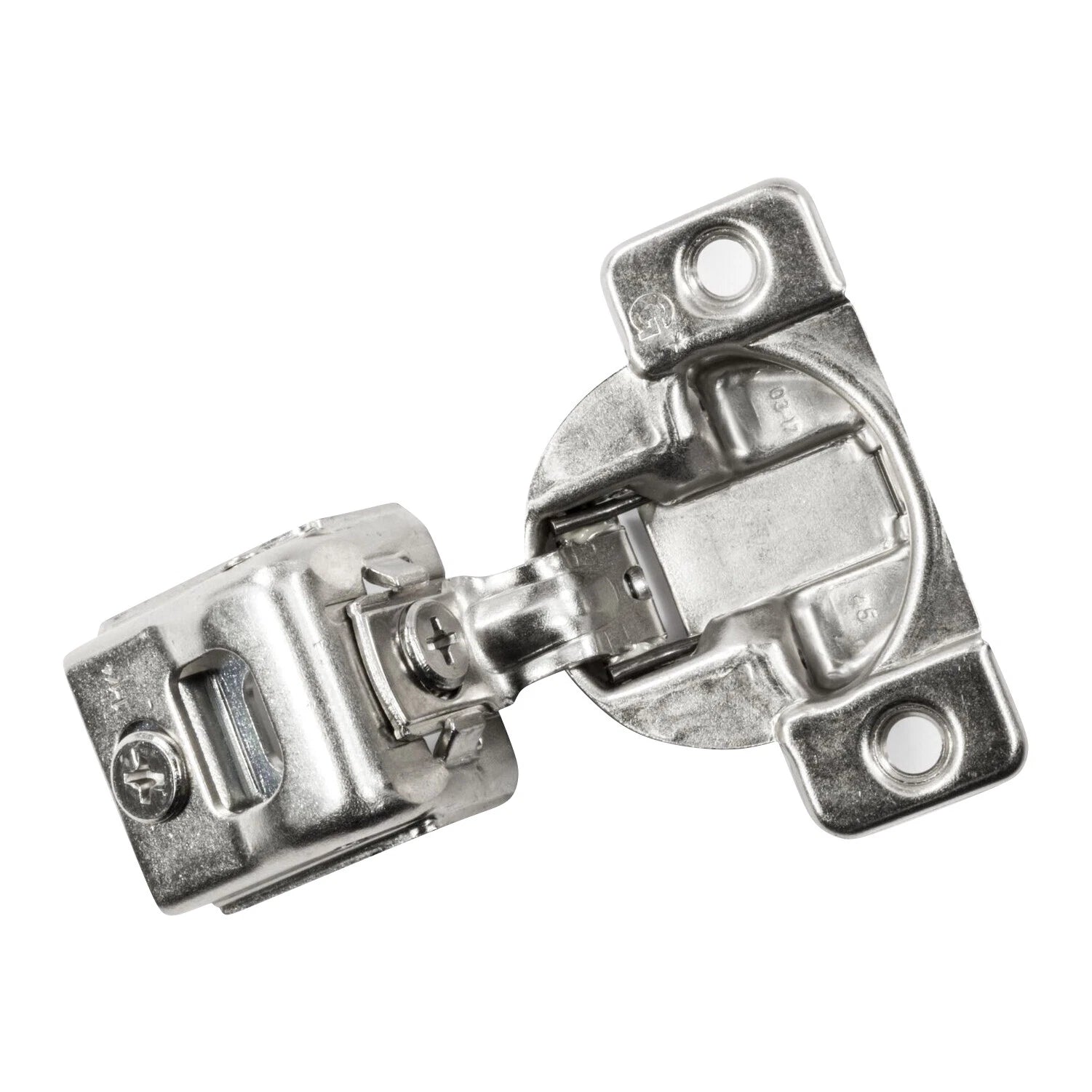 Grass Tec 864 Wrap Mount 108 Degree 1-1/4 Overlay Self Close Hinge,