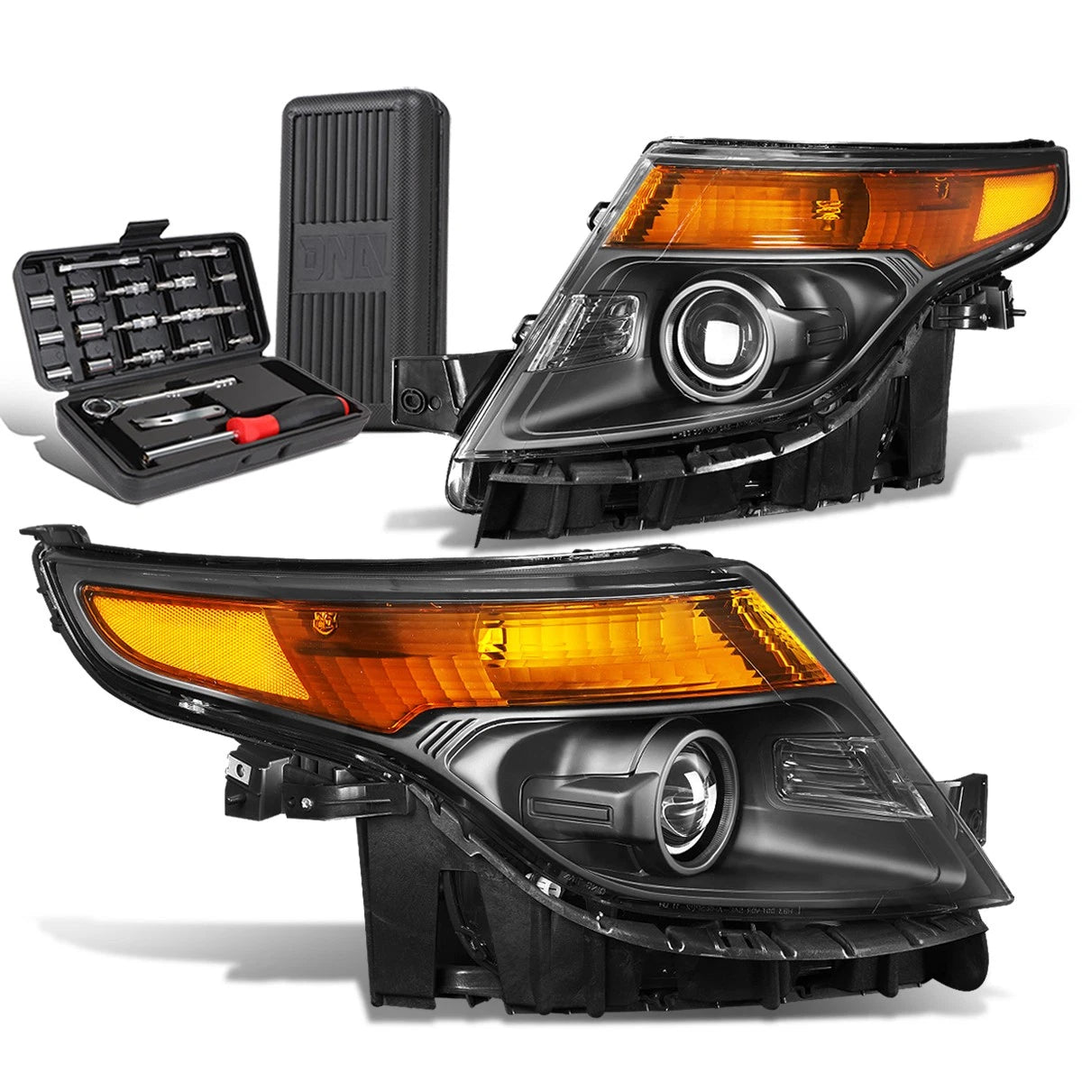 For 2011-2015 Ford Expedition Black/amber Side | Built Supply Co