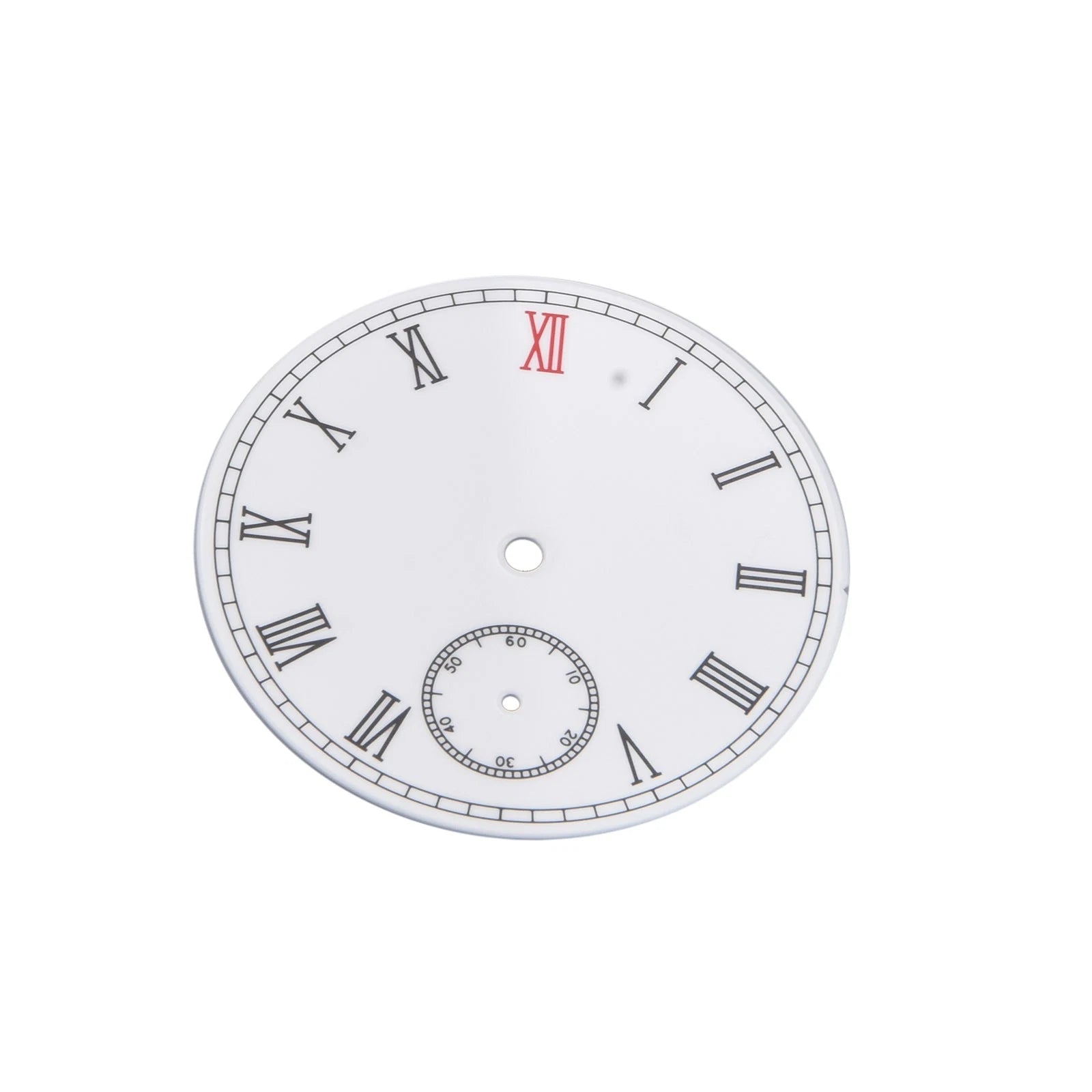 38.9mm Watch Dial Wristwatch Plate 6 O'clock Fit Hand Winding