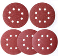 100pc 5 Inch Sanding Discs Hook Loop 8-Hole Orbital Sander by Unbranded