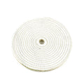 8” Spiral Sewn Sisal Buffing Wheel Aggressive Cut | Built Supply Co