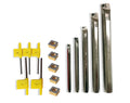 5pcs 5/16"-3/4 "Shank Indexable Boring Bar +5pcs Ccmt09 Carbide