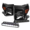Black Housing Head+bumper+co<wbr/>rner+smoked Led | Built Supply Co