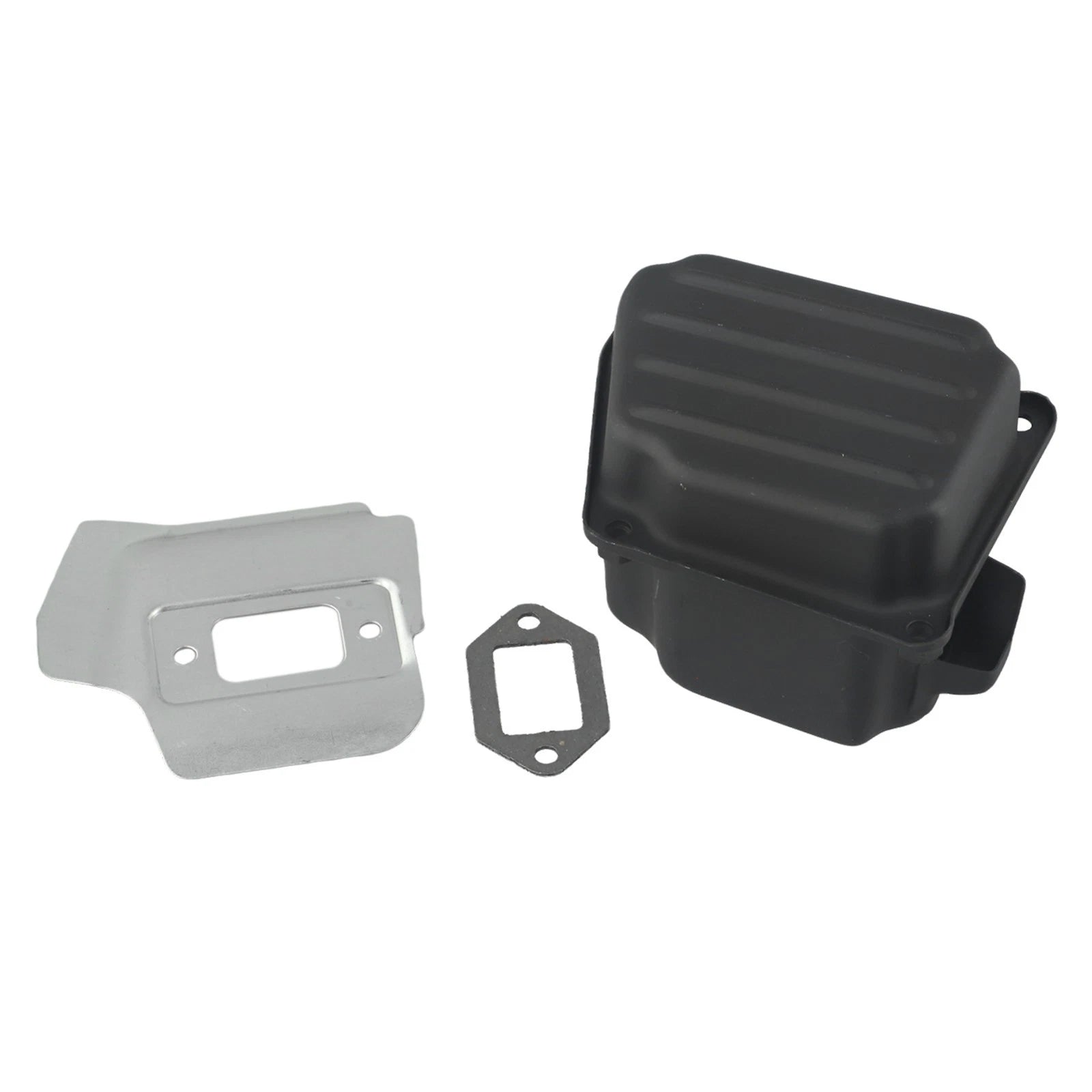 Chainsaw Muffler Kit With Gasket Cooling Plate For Ms340 Ms360 For