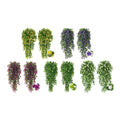 Hanging Artificial Flowers Wisteria Vines For Indoor And Outdoor Decor