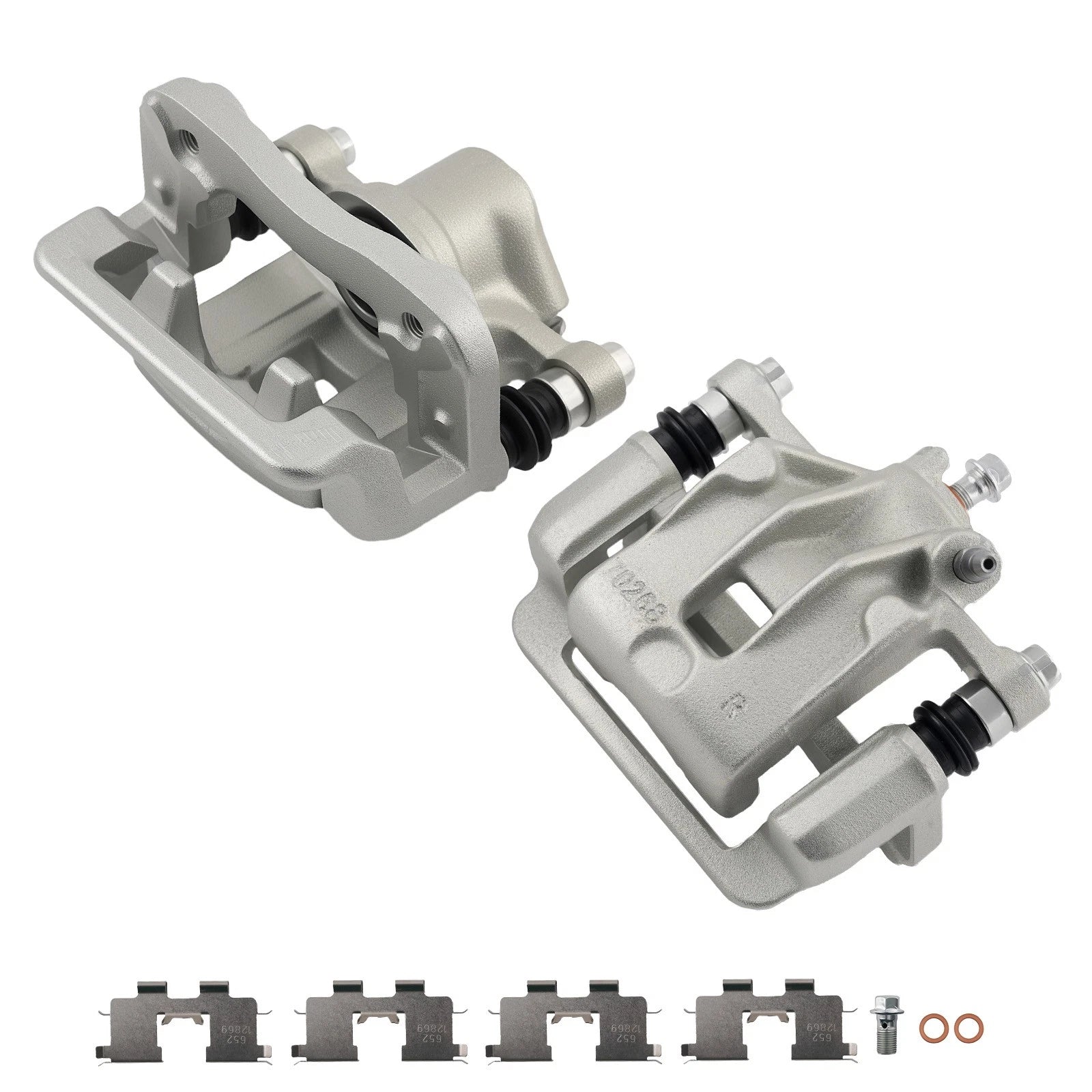Rear Disc Brake Calipers Set w/Bracket for Hyundai Elantra 2007 2008 2009 2010