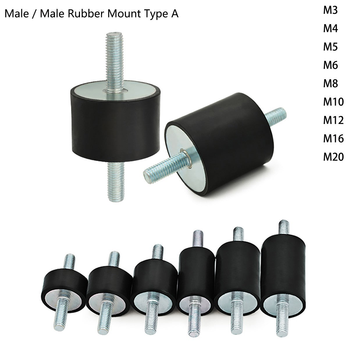 Rubber Mount Car Boat Bobbin Anti Vibration
