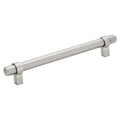 Euro Loop Style Metal Handle Brushed Nickel, 7-7/8" (200 Mm) Overall