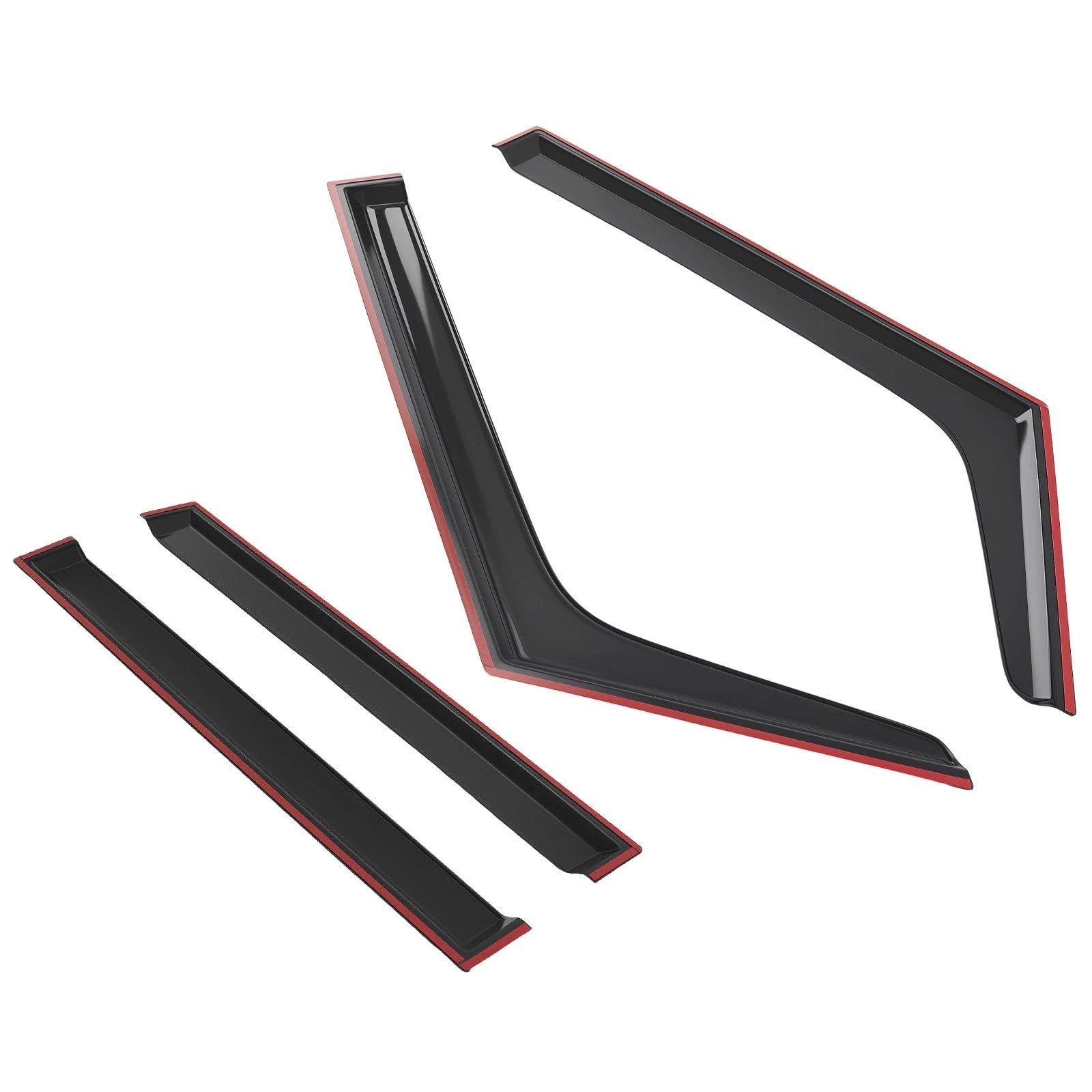 Window Rain Guard Set For Jeep Wrangler Jk | Built Supply Co