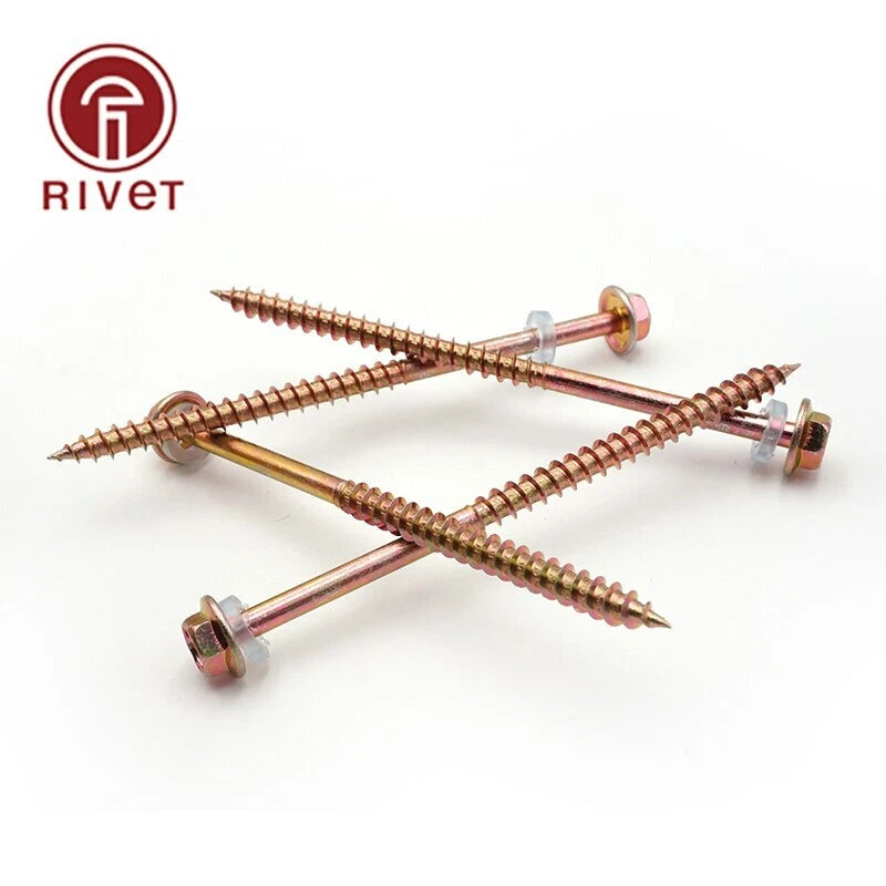 M5.5 Carbon Steel Cross Countersunk Head Self Tapping Wood Screws