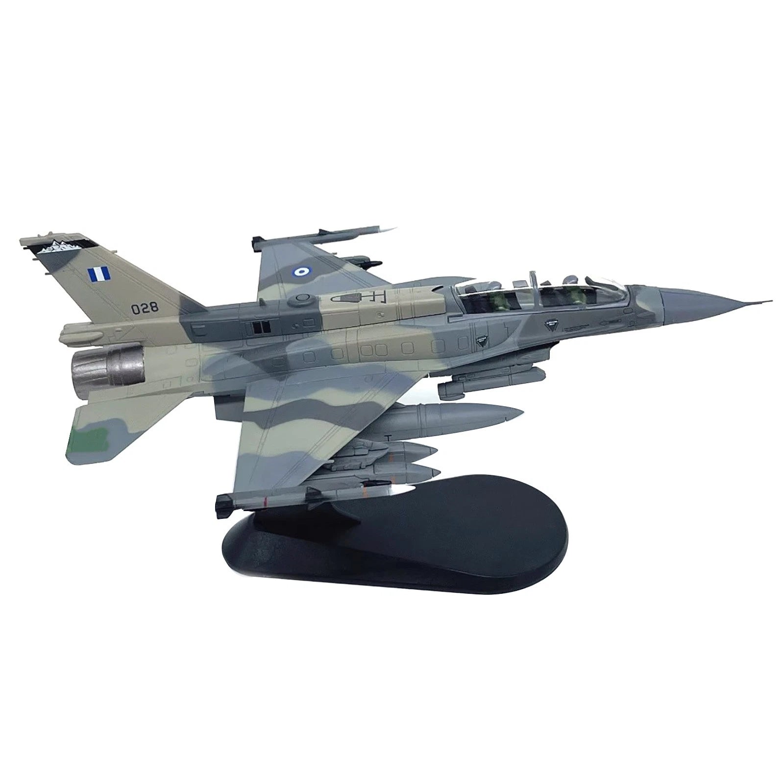1/72 Diecast Hellenic Air Force F-16d Mira Figher | Built Supply Co