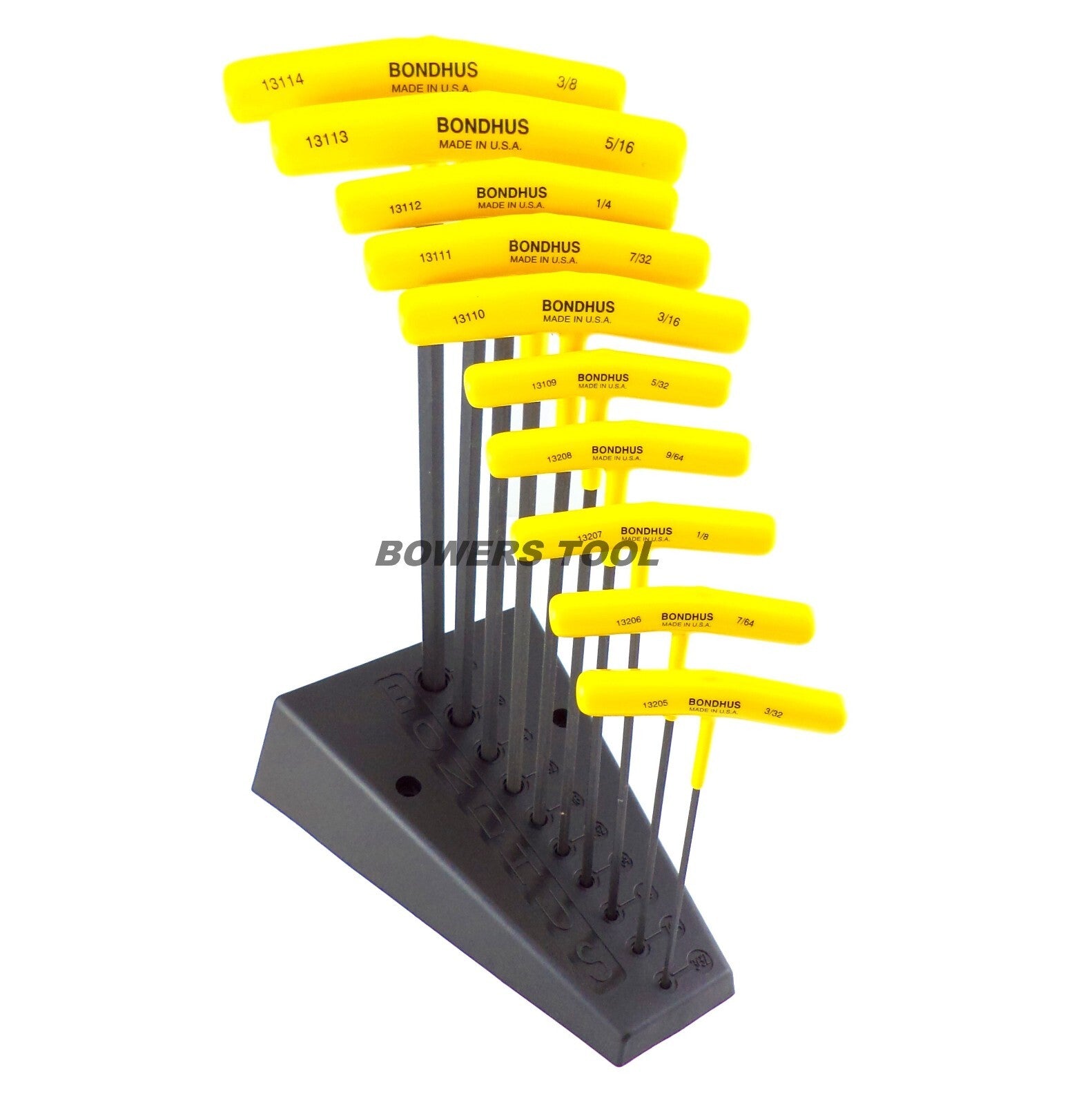 Bondhus T Handle Ball End Hex Wrench Set