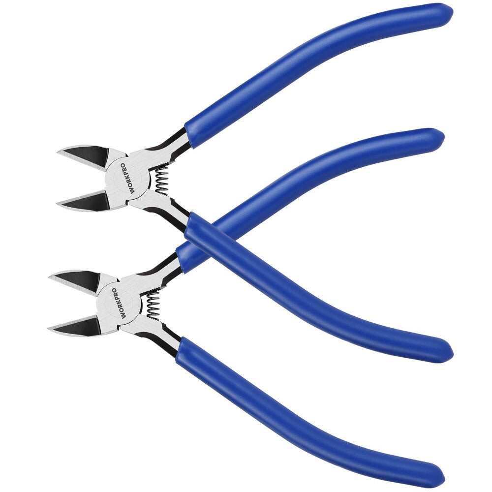 6" Wire Cutter Precision Flush Cutter Spring Loaded Side Cutting