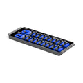 Ernst 1/4-Inch 2-Rail Socket Boss Storage Organiser 8-Inch Blue by Ernst