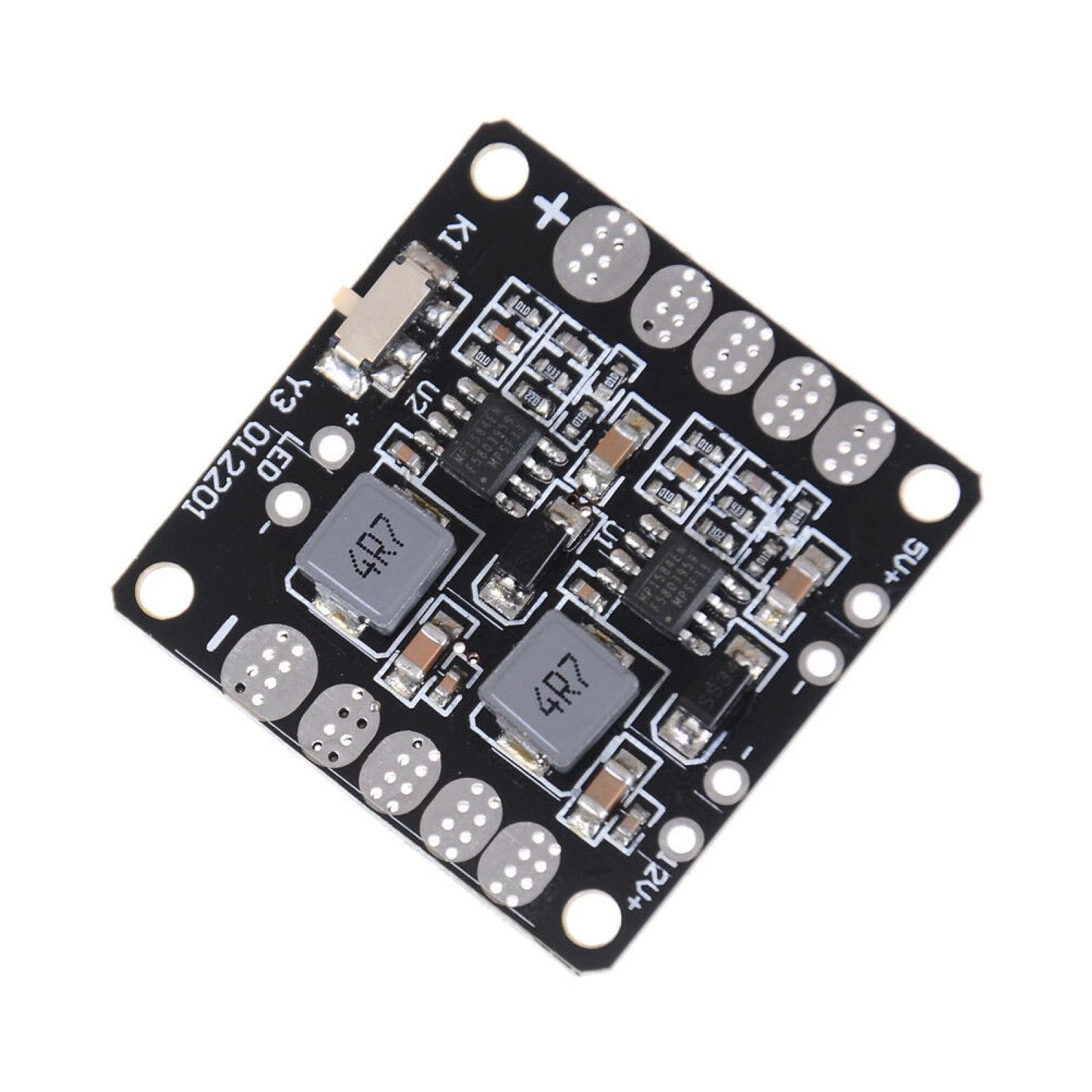 Pdb Pcb Mianboard With Led Switch&2 Bec Output For 250 Mini Racing