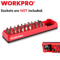 WORKPRO 1/4" Magnetic Hex Bit Organizer by WORKPRO