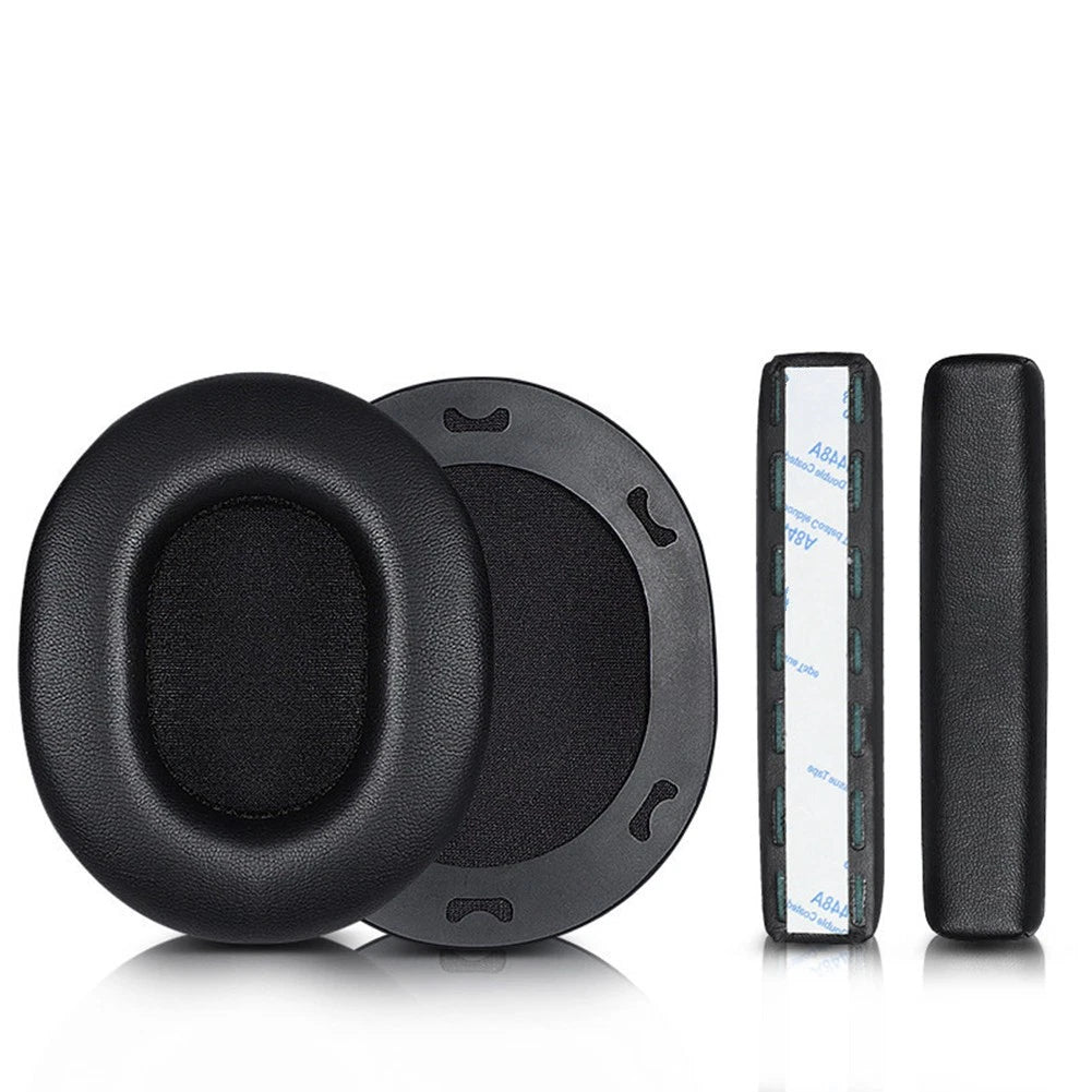 Sponge Ear Pads Cushion Headband Cover For Audio-technica Ath-m70x