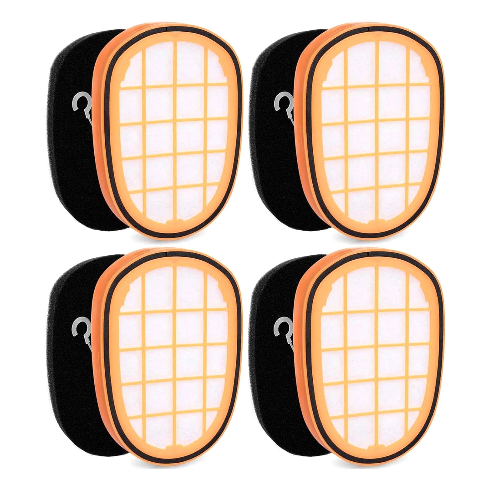 4 Pack Cp0663/01 Filter Kit For Philips Speedpro Max Fc6813 Fc6822