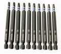 10 Irwin 3-1/2" Impact T25 Star Torx Bits