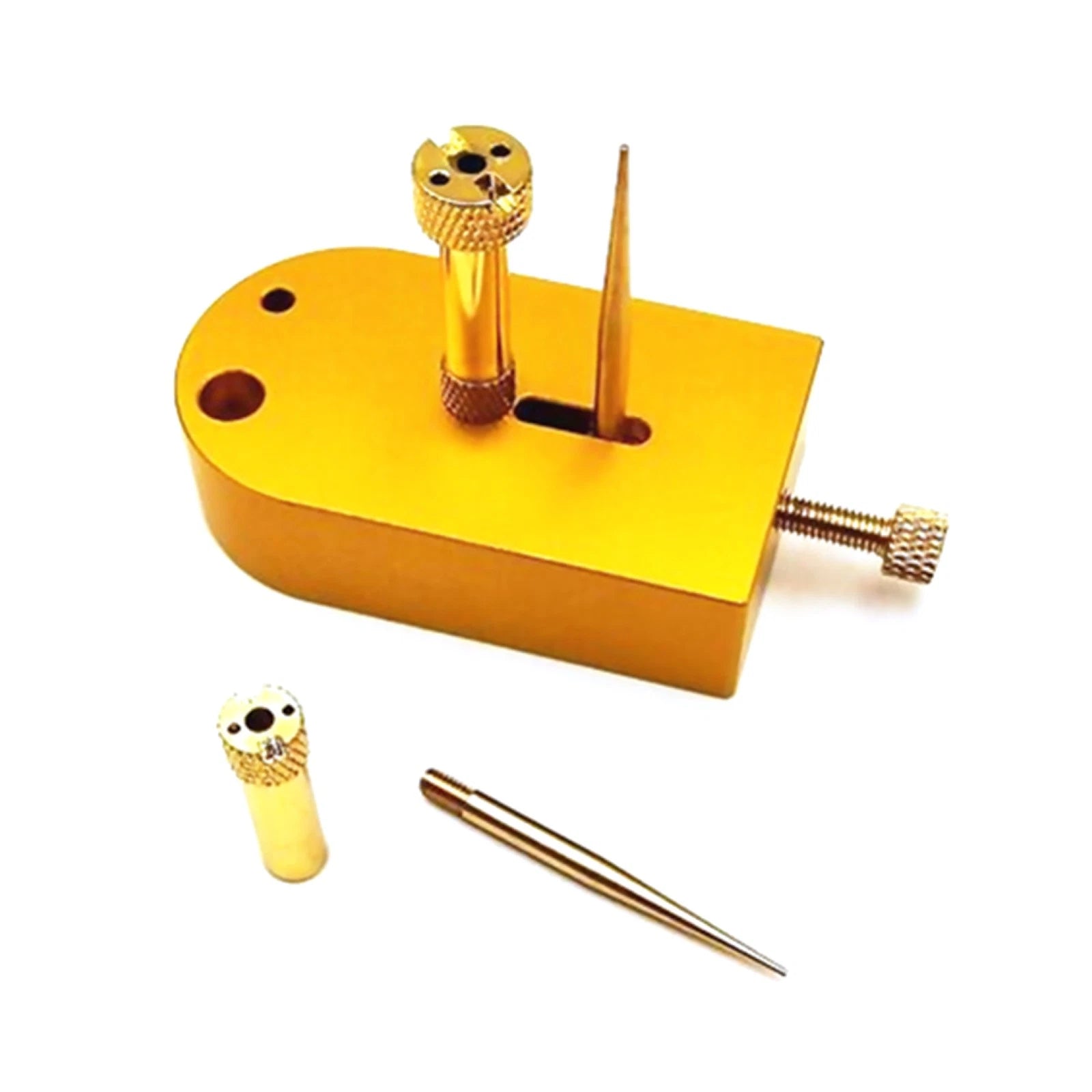 Watch Movement Balance Wheel Hairspring Stand Brass | Built Supply Co