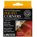 Lineco Clear Photo/picture Mounting Corners 1.6cm (5/8'') 500 Pack