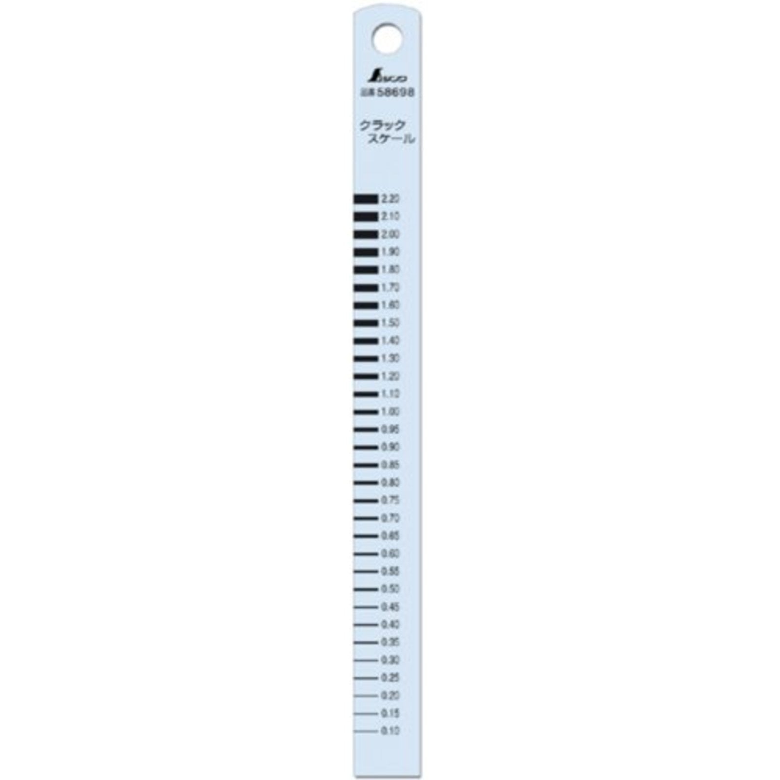 Shinwa Crack Scale Straight Type 15cm