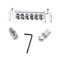 Zinc Alloy Adjust Wrap Around Electric Guitar Bridge Stop Tailpiece