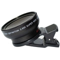 2-in-1 Lens 0.45x Wide Angle + 10x Macro Lens Professional Hd Phone