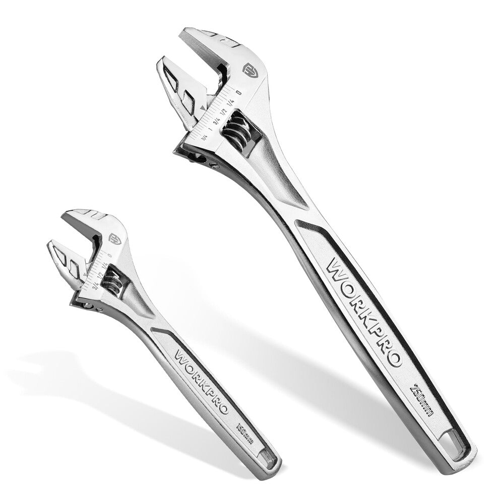 3-Piece Extra Long Drive Ratchet Handle Set 1/4", 3/8", 1/2"