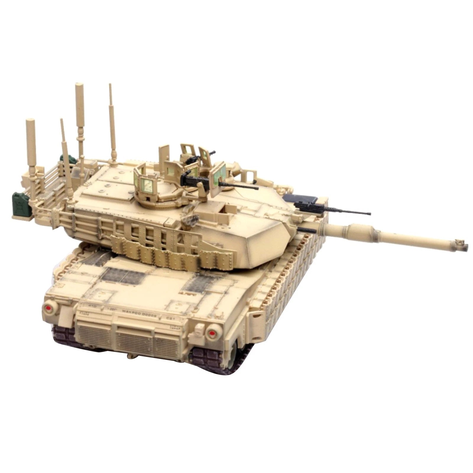 1/72 13.5cm Diecast Alloy Us Army M1a2 Tusk Ii Tank Finished Model