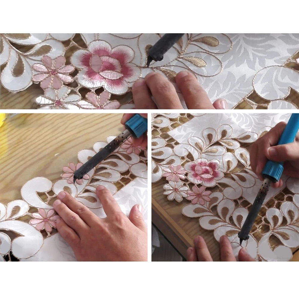 Elegant Box Cover Embroidered Floral Lace For A Nostalgic Touch