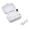 Durable White Portable Abs Electrical Bobbin Winder Tool For Sewing
