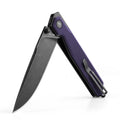 Flissa Folding Pocket Knife G10 Handleremovabl<wbr/>e Pocket Clip