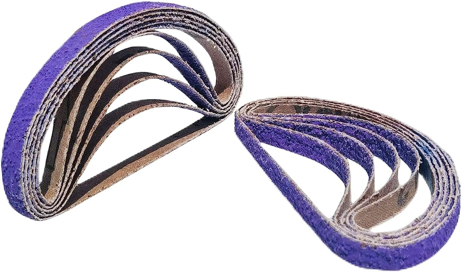 SATC 20PACK 1/2 x 18 Inch File Sanding Belts by Unbranded